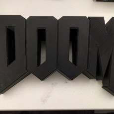 Picture of print of Doom Wall Logo