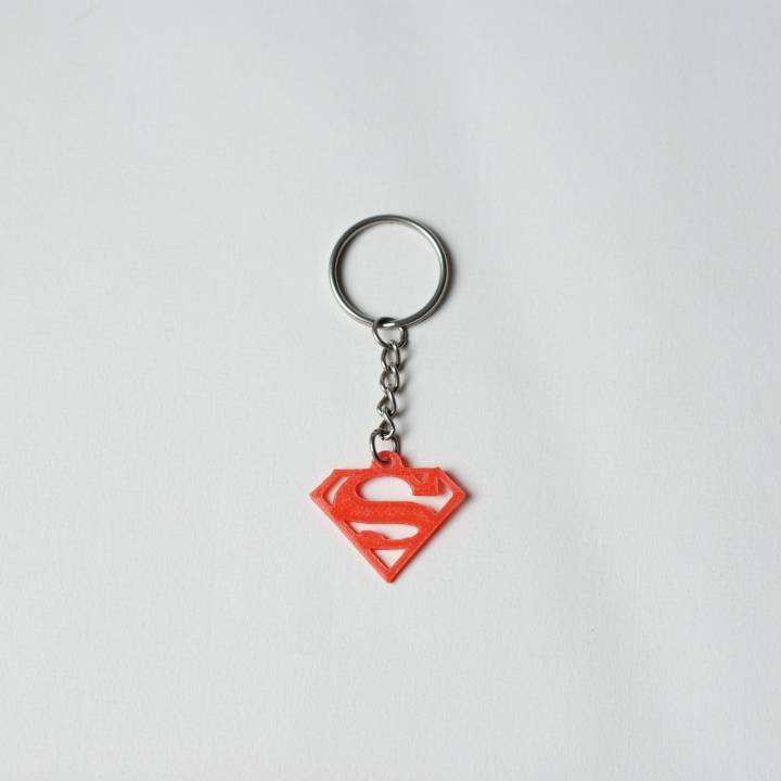 Superhero Keychains image