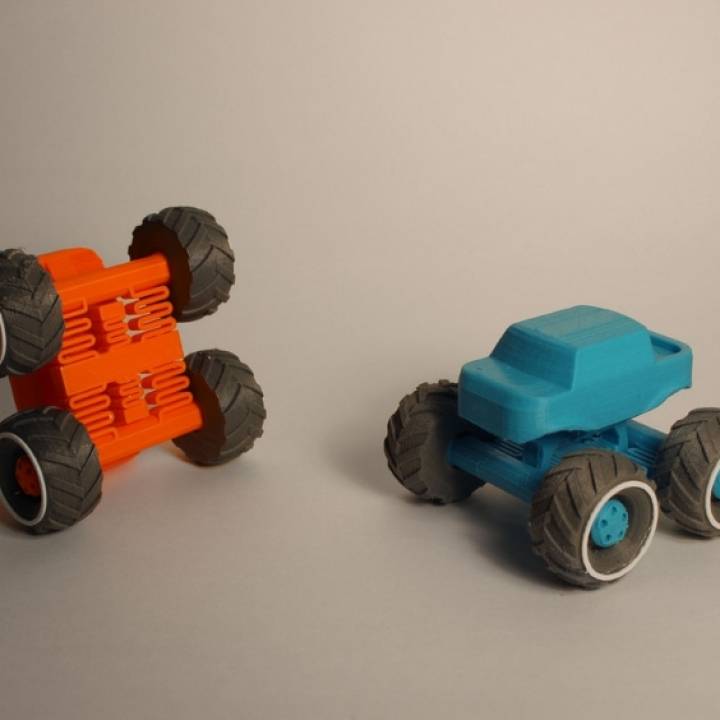 Mini Monster Truck With Suspension image