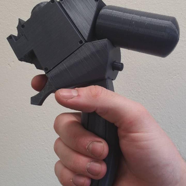 3D Printable Batman Arkham Asylum Explosive Gel Dispenser by Daniel Lilygreen