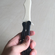 Picture of print of 100% Printable CS:GO Butterfly Knife