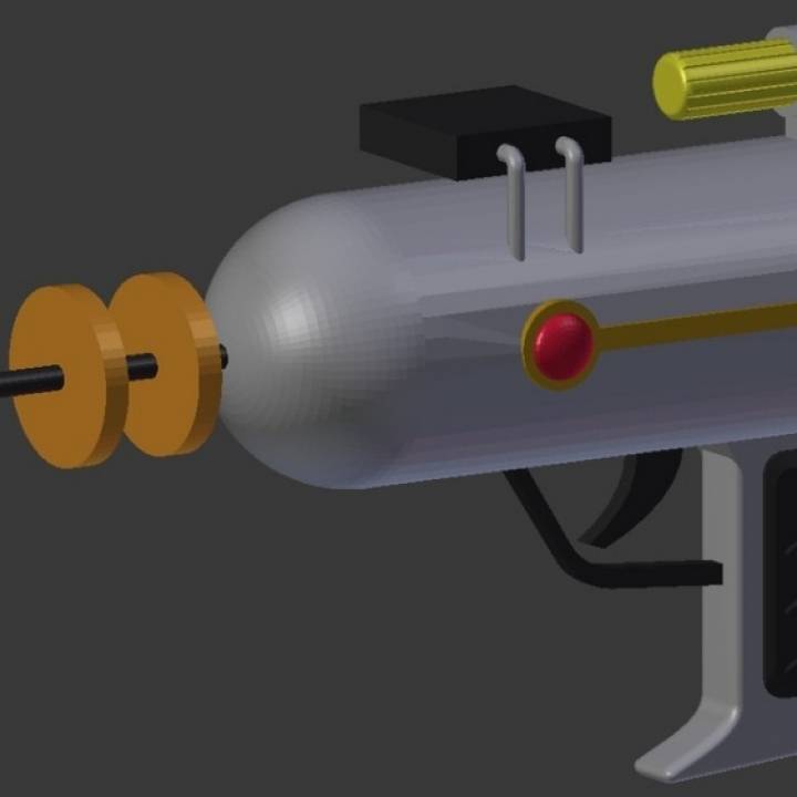 Rick's Laser Gun from Rick and Morty image