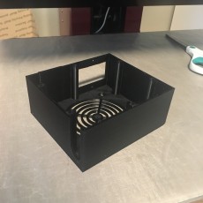 Picture of print of Wanhao i3 back plate for 80mm fan