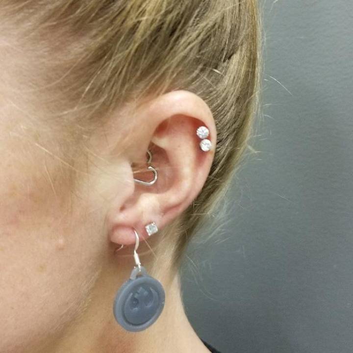 Star wars earrings/necklace image