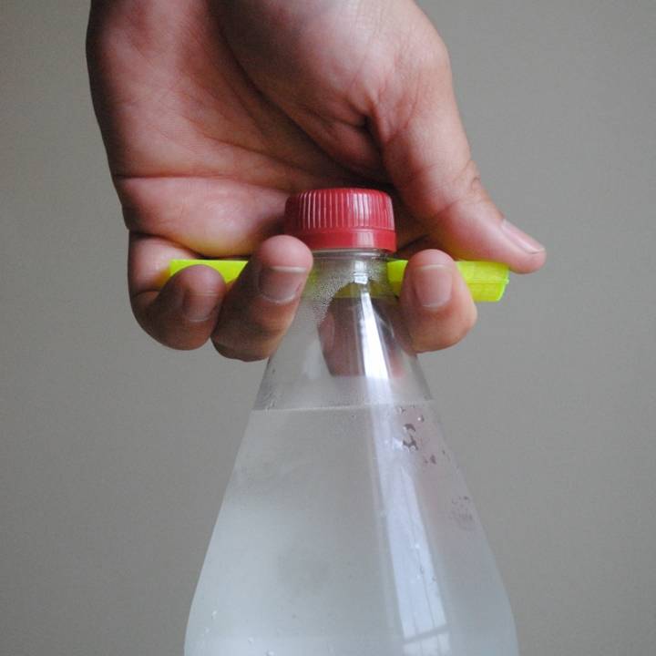Single Bottle Handle - Parametric image