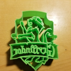 Picture of print of Gryffindor Coat of Arms Cookie Cutter