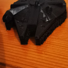 Picture of print of Millenium Falcon YT-1300 Freighter