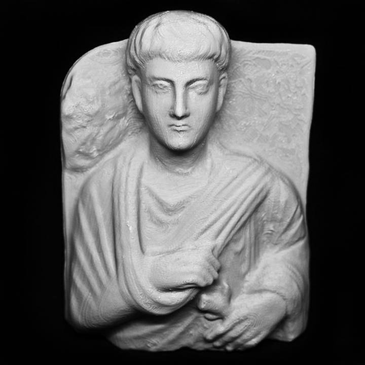 Funerary Relief of Zabdibol at The State Hermitage Museum, St Petersburg image