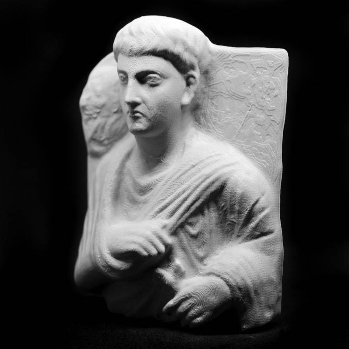Funerary Relief of Zabdibol at The State Hermitage Museum, St Petersburg image