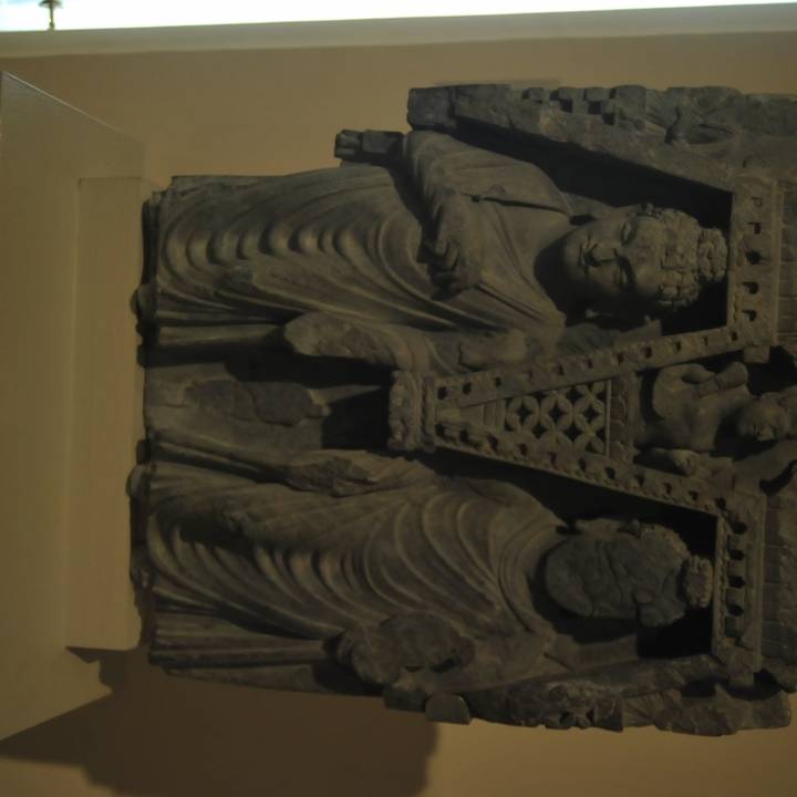 Buddhas of the past in niches at The State Hermitage Museum, St Petersburg image