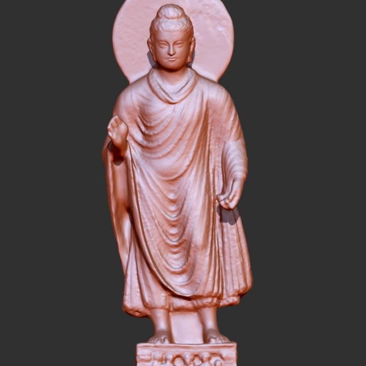 Standing Buddha Shakyamuni at The State Hermitage Museum, St Petersburg image