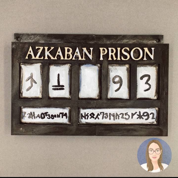 Prison of Azkaban Sign image