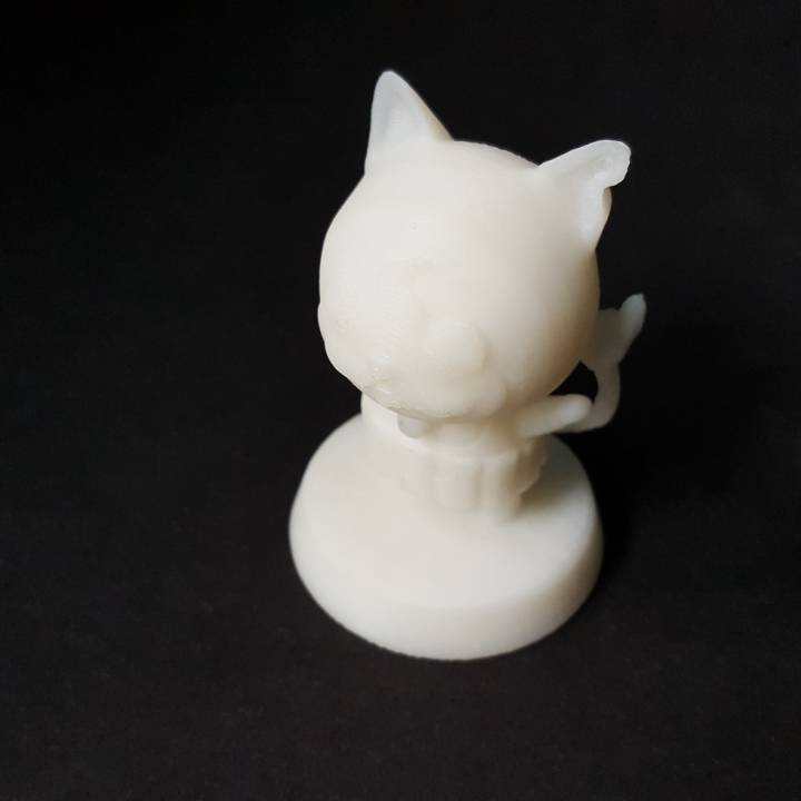 3D Printable Jibanyan by Jason Wang