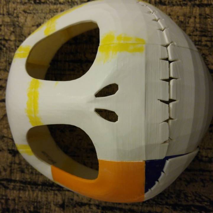 jack skellington mask paper mache