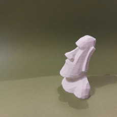 Picture of print of Low Poly Moai This print has been uploaded by Tijn Schreuder