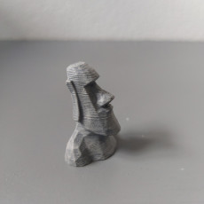 Picture of print of Low Poly Moai