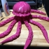 Articulated Jellyfish! Ball-joint articulated octopus Remix! print image