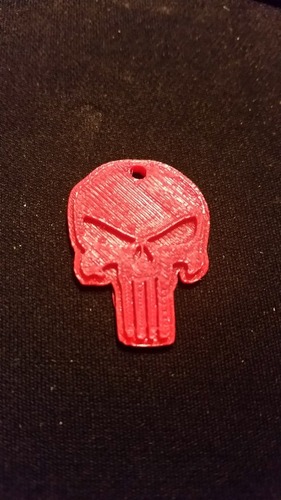 Punisher Keychain Ornament image