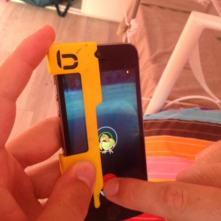 Light Pokeball aimer for Pokemon Go (iPhone 5) image