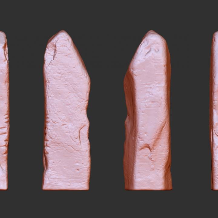 Ogham 3D - CIIC 265. Ardmore III, Co. Waterford image