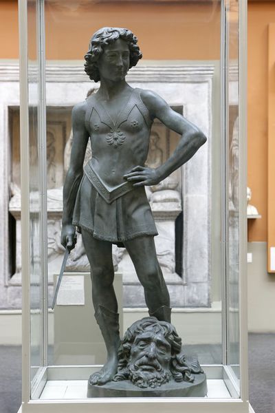 David with the head of Goliath image