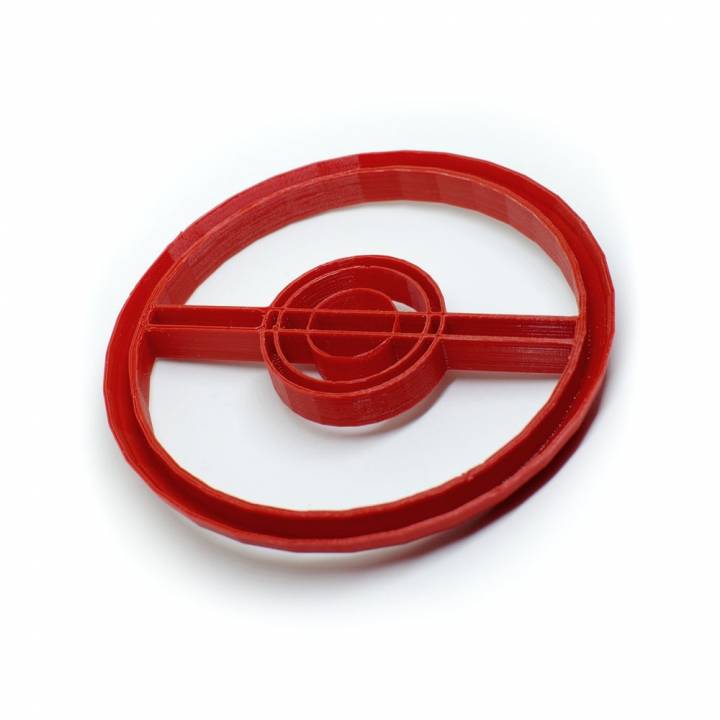 Pokeball Cookie Cutter image
