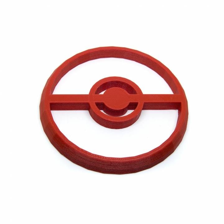 Pokeball Cookie Cutter image