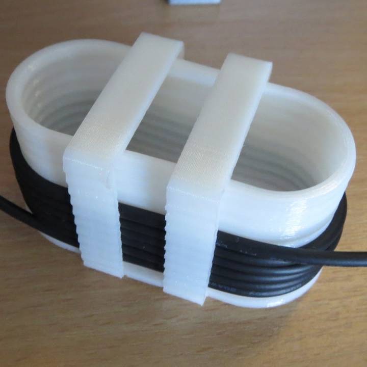 3D printed wire tidying spool image