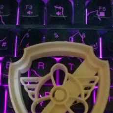 Picture of print of paw patrol skye cookie cutter