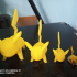 Pikachu print image