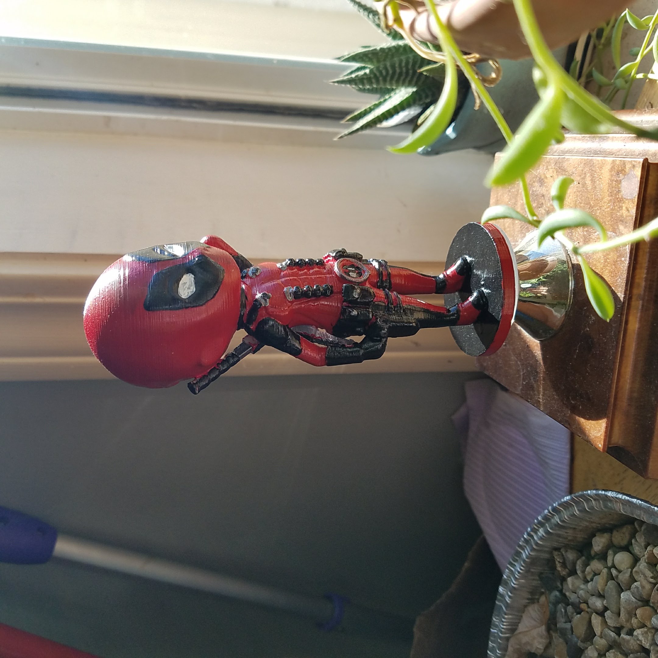 3D Printable Chibi Deadpool by Tanya Wiesner, image size:2160x2160