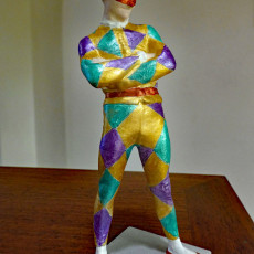 Picture of print of Harlequin at The Musée des Beaux-Arts, Lyon