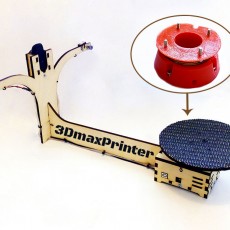 Picture of print of 3D laser scanner Ciclop table support for Desktop DIY 3d scanner