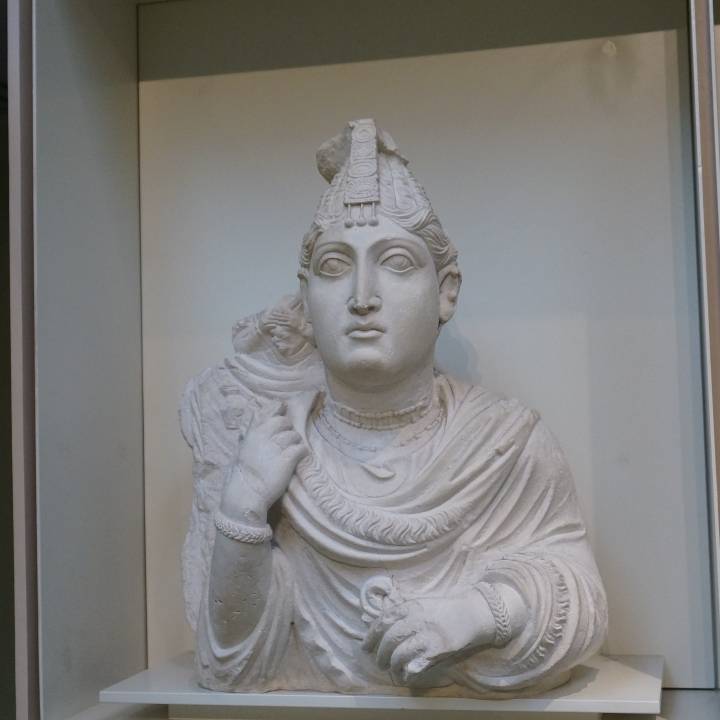 Unnamed woman at The British Museum, London image