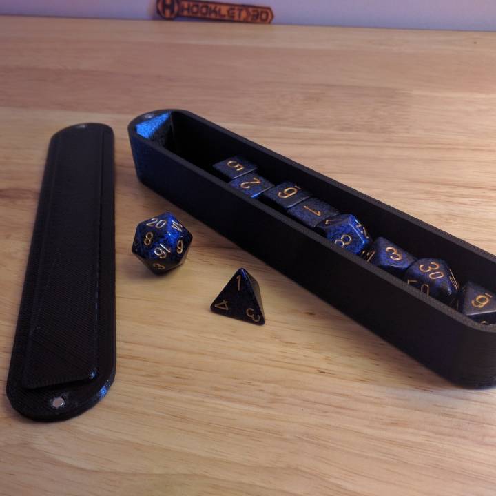 D&D & RPG Dice Case / Box with Magnetic Lid image