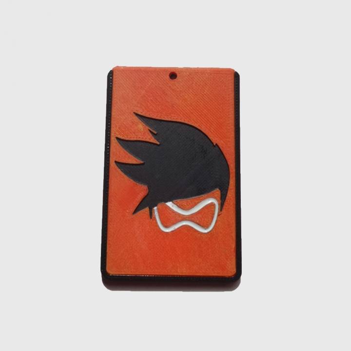 OVERWATCH - TRACER - ID card holder Credit Card Bus card case keyring image