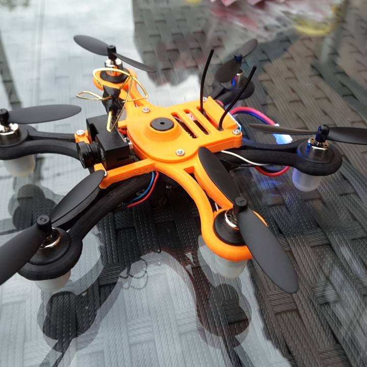Hexacopter 125/110mm spracing f3 coreless 8.5x200mm image