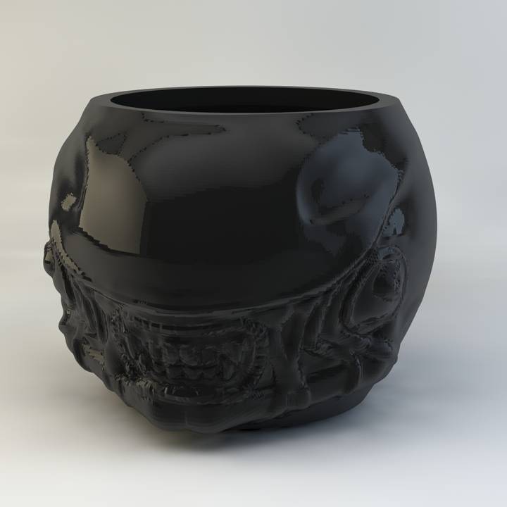 Alien flowerpot image