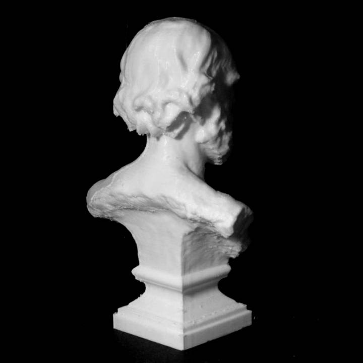 3D Printable Paul Chenavard at The Musée des BeauxArts, Lyon by Scan