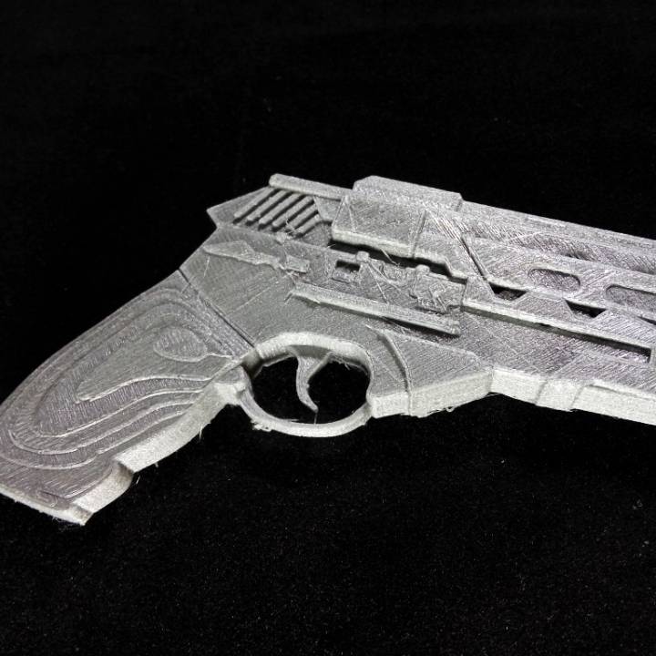 3D Printable Watch Dogs 2 - Taser Gun by Juan José García González