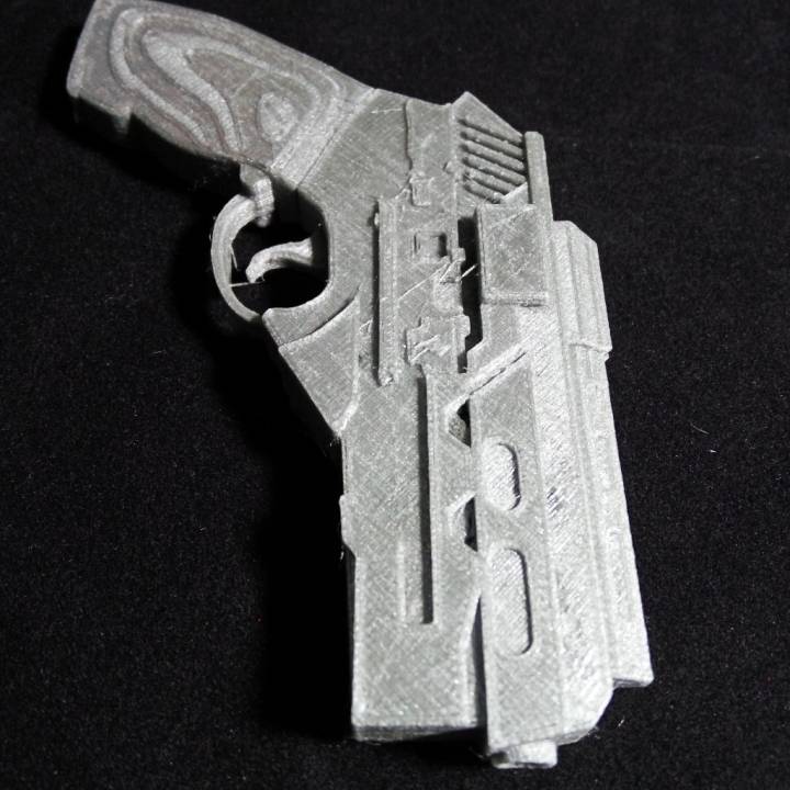 3D Printable Watch Dogs 2 - Taser Gun by Juan José García González