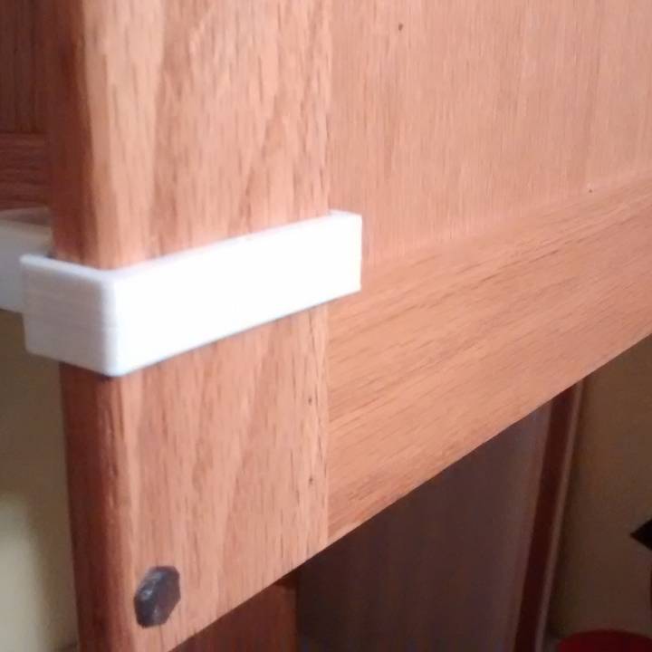 Clip on cabinet handle image