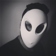 Picture of print of COURT OF OWLS  Halloween mask
