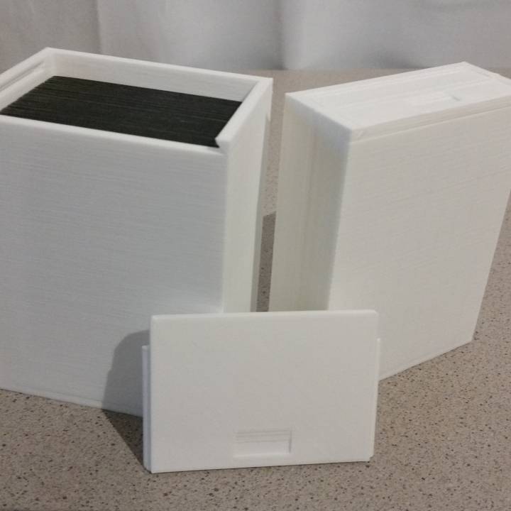 3D Printable Deck Box [MTG, Pokemon, Yu-Gi-Oh] By Garrett Kearney