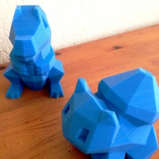 Picture of print of Low-Poly Bulbasaur - Multi and Dual Extrusion version