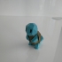 Low-Poly Squirtle - Multi and Dual Extrusion version print image