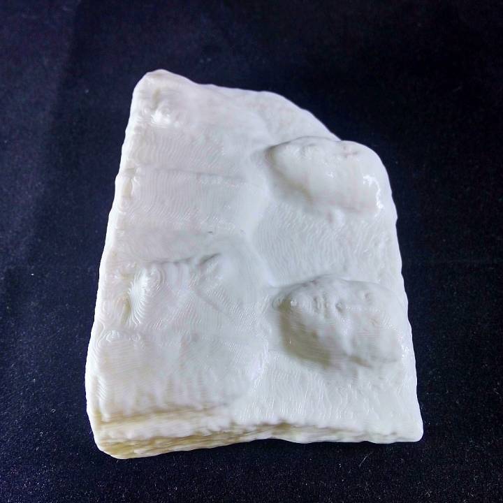 3D Printable Funerary stela depicting members of a brotherhood (2) by