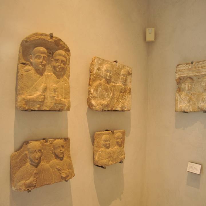 Funerary stela depicting members of a brotherhood (3) image