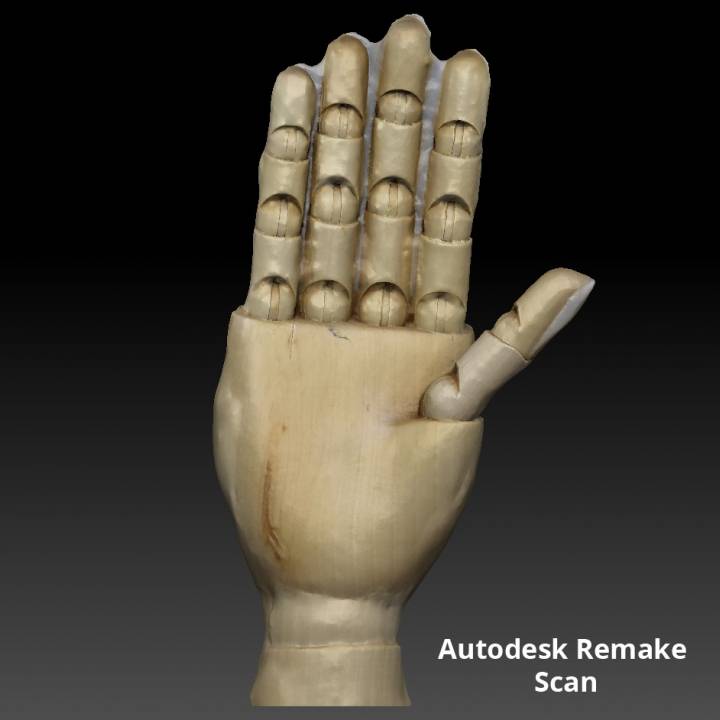 Autodesk Remake Wooden Manikin Hand image
