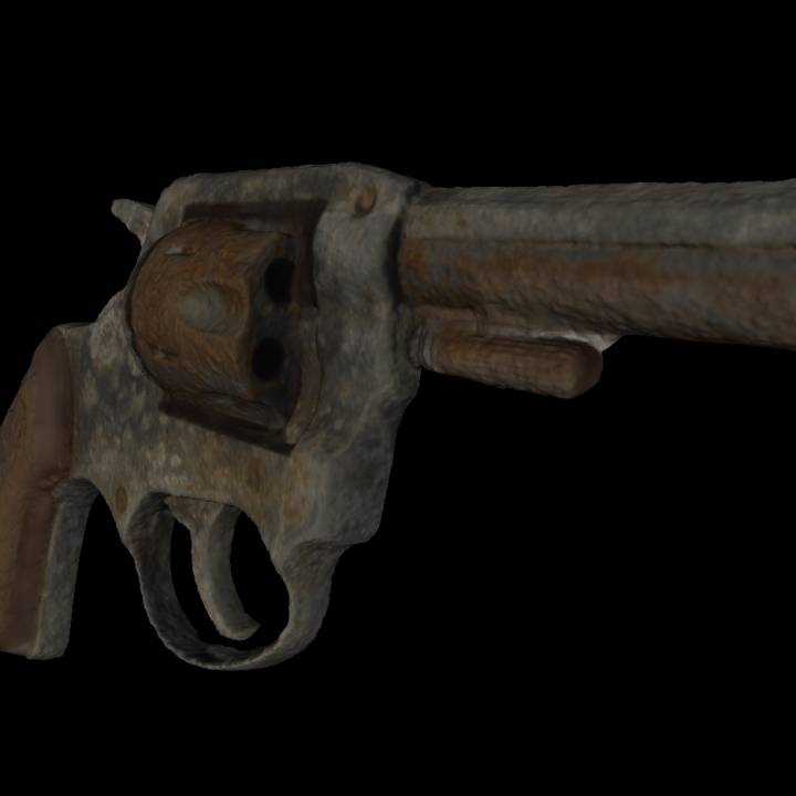 #DesignbyCapture Revolver 3Dscan for Custom Safety Holster and VIrtual Reality image